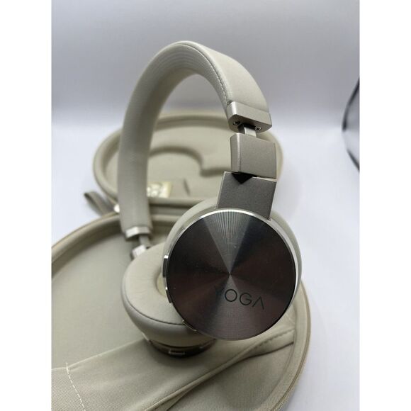 Lenovo Yoga Active Noise Cancellation Headphones Untested No Charger - Picture 3 of 10